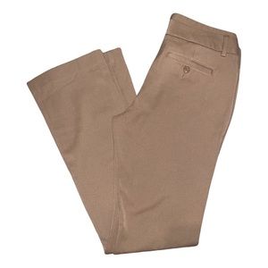Express Dress Pants Tan/ Camel Low Rise 4 Regular